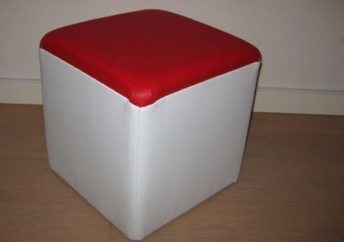 Банкетка пуфик куб