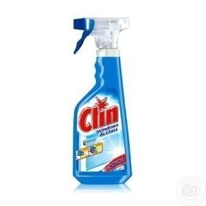 Средство для мытья стекол clin