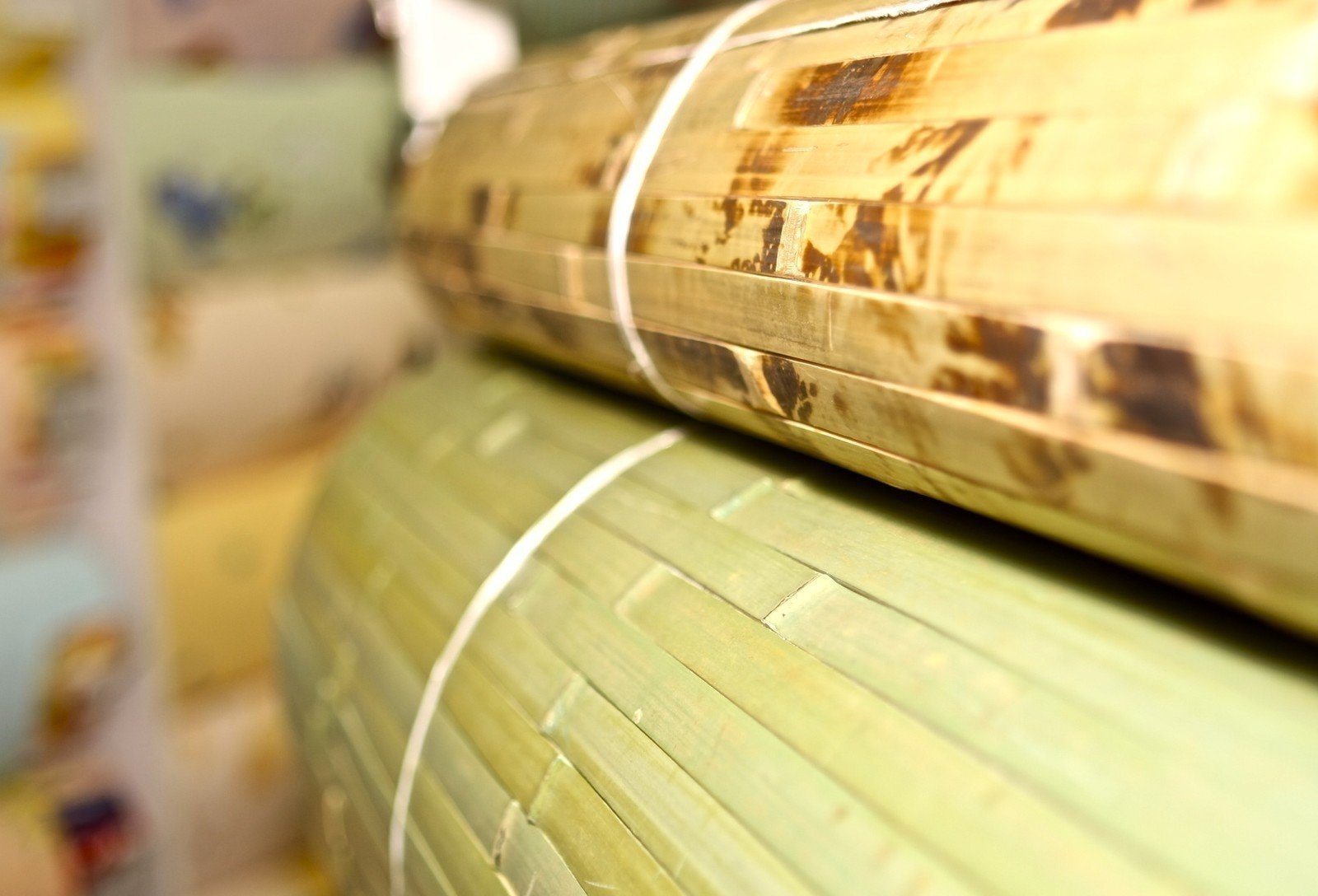 Бамбуковый рулон для стен
