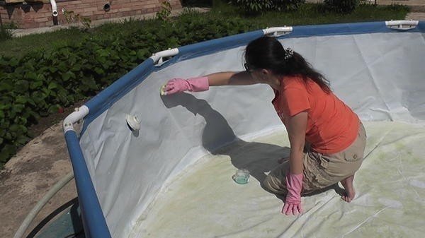 Подготовка воды для бассейна на даче