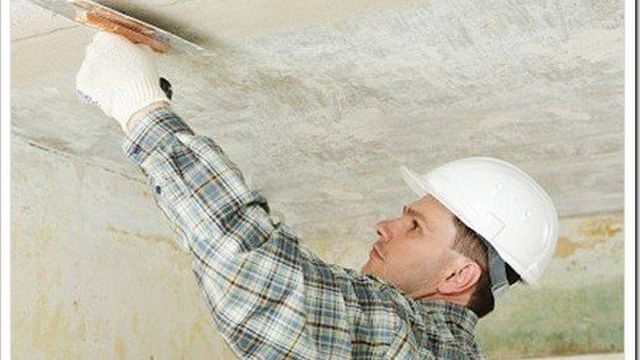 Как подготовить потолок к покраске?