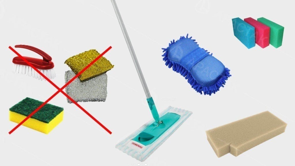Приспособление для мытья натяжных потолков