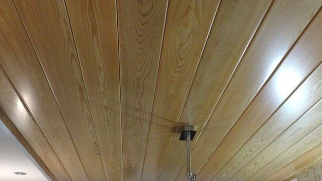 Потолок из лиственницы