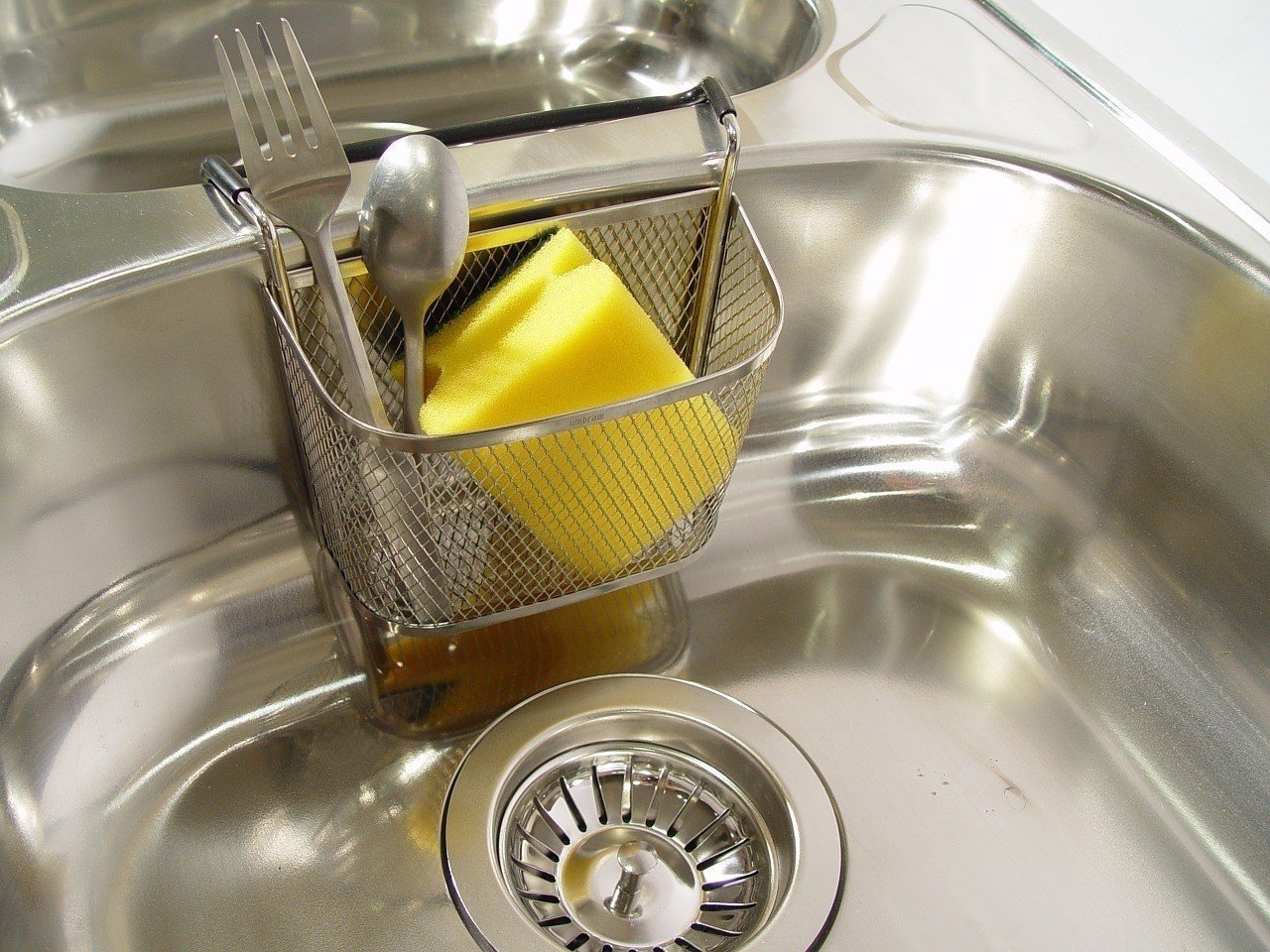 Губка для мытья посуды из нержавейки