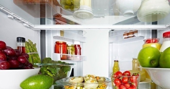 Холодильник со здоровой едой