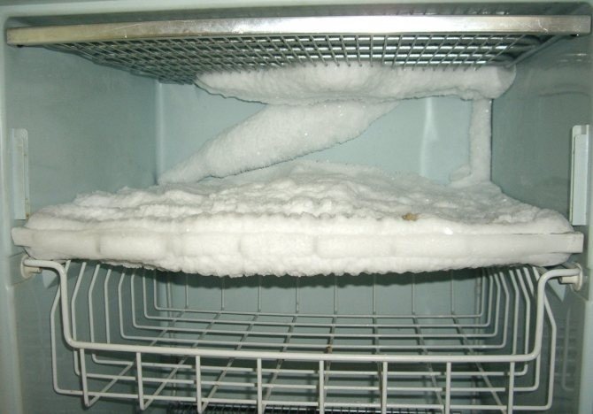 Холодильник атлант внутри морозилка