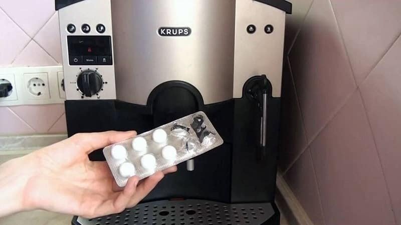 Krups чистка кофемашины