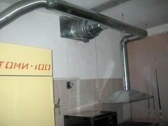 Подсоединение вентиляционной вытяжки для газовой плиты