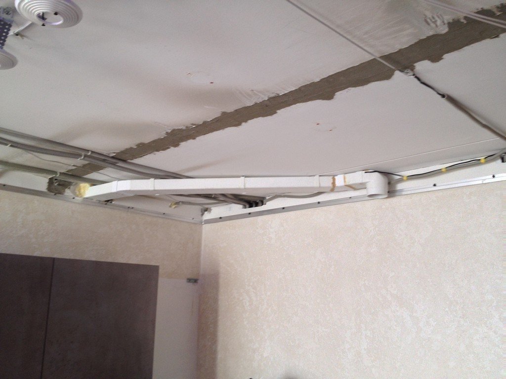 Приточно-вытяжная вентиляция в натяжной потолок