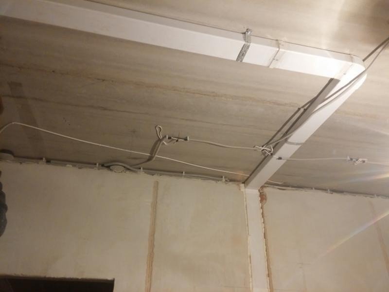 Вентиляционный канал для вытяжки под натяжной потолок
