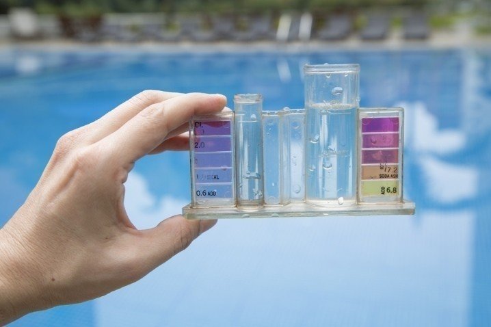 Набор реактивов для анализа воды в бассейне