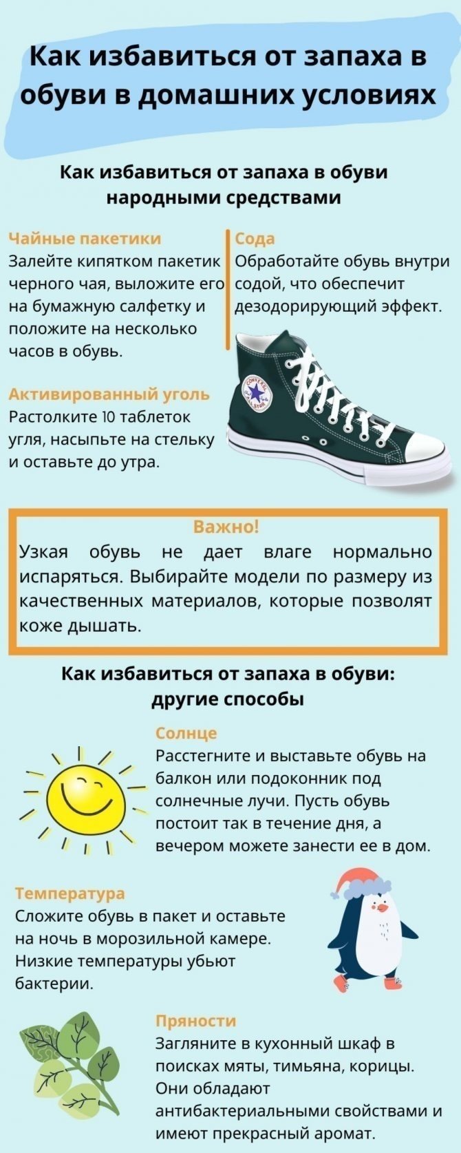 Советы по уходу за обувью