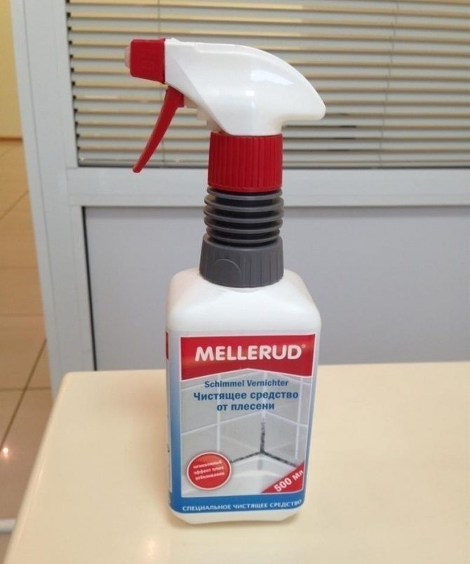 Чистящее средство mellerud для удаления грибка и плесени