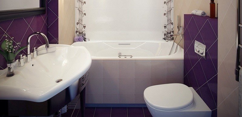 Дизайн плитки для ванной комнаты