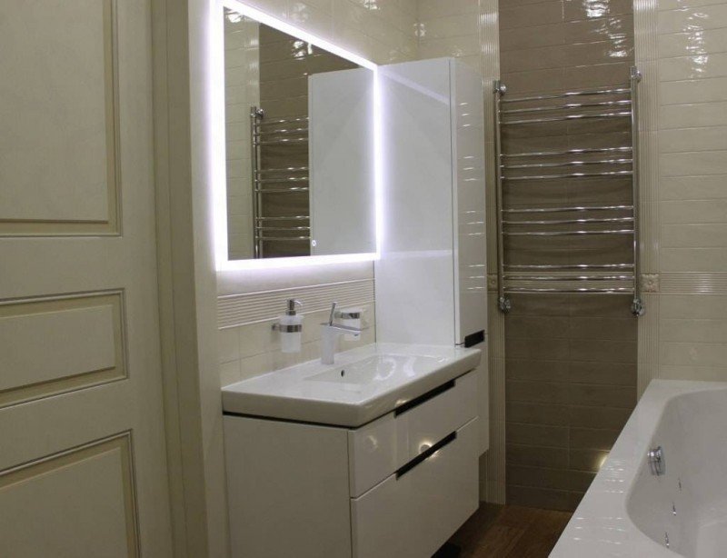 Зеркала с подсветкой для ванной комнаты ейск