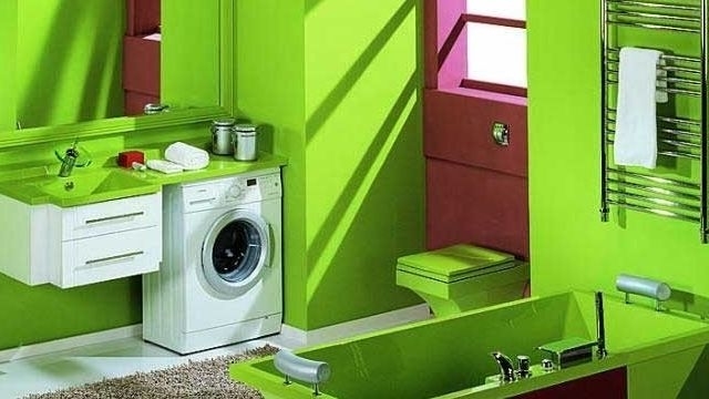 Варианты размещения стиральной машины в ванной