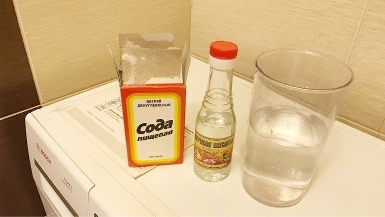 Лимонная кислота сода и уксус для стиральной машинки