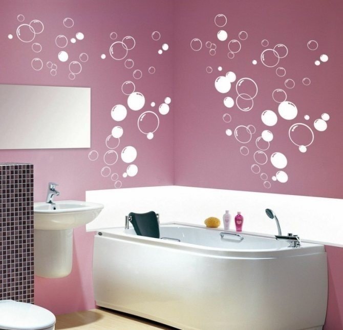 Дешевый способ сделать красивые стены в ванной комнате
