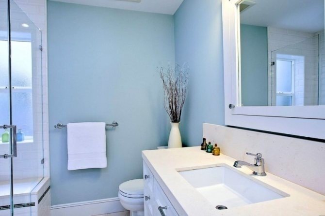 Краска для ванной комнаты для стен водостойкая без запаха