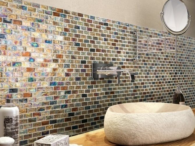 Плитка мозаика для ванной комнаты
