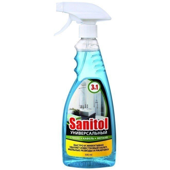 Универсальное чистящее средство с распылителем sanitol